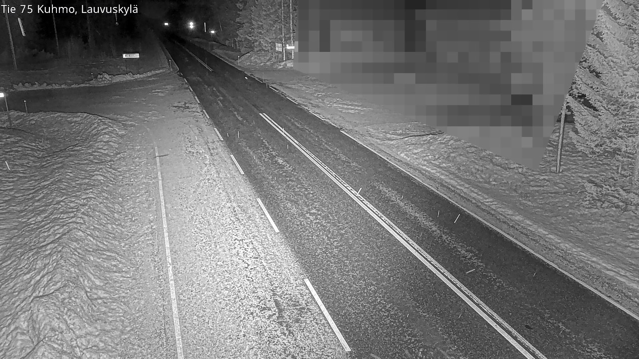 Kelikamerat Kuva Tie 75 Kuhmo, Lauvuskylä, Kuhmo, Kainuu