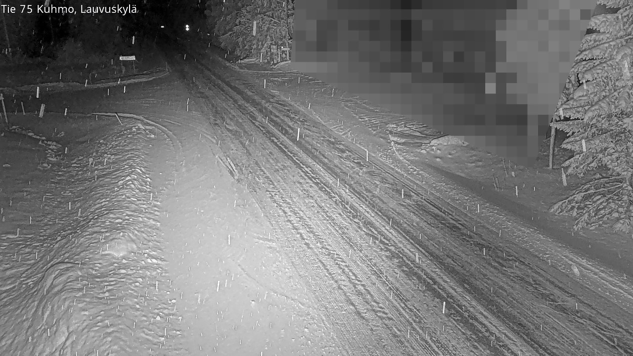 Kelikamerat Kuva Tie 75 Kuhmo, Lauvuskylä, Kuhmo, Kainuu