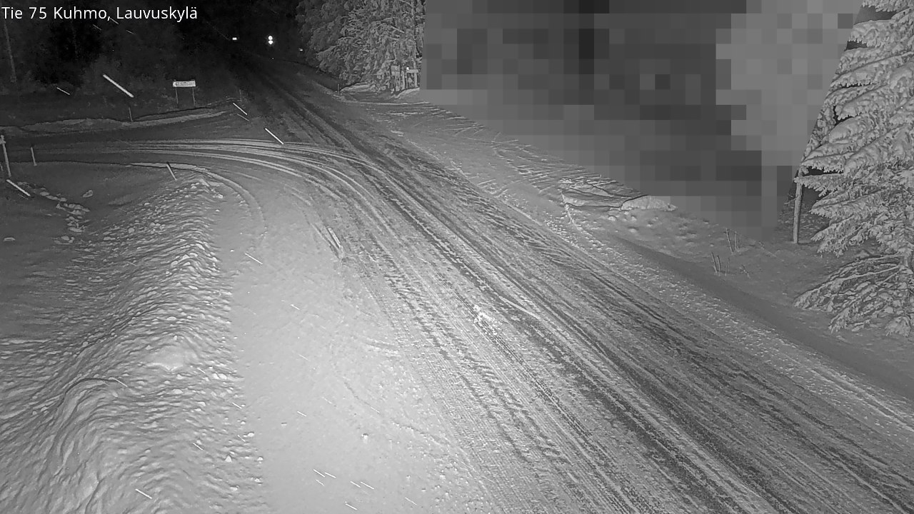 Kelikamerat Kuva Tie 75 Kuhmo, Lauvuskylä, Kuhmo, Kainuu