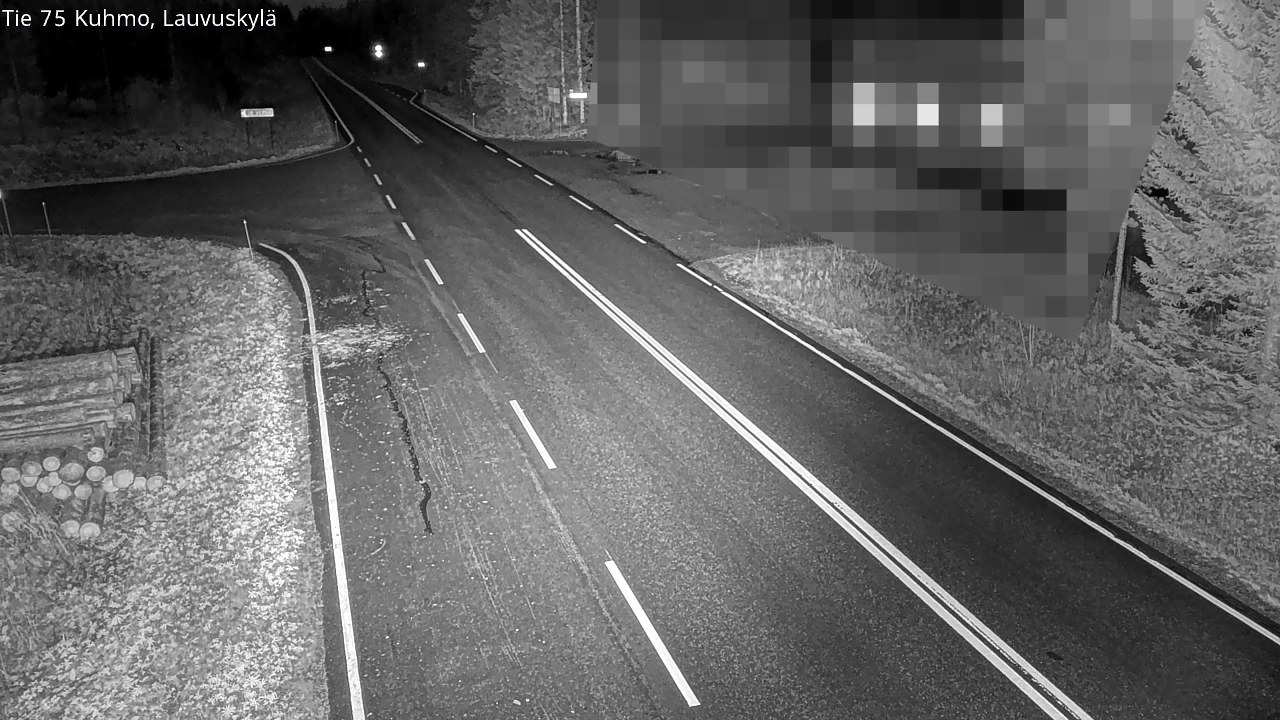 Kelikamerat Kuva Tie 75 Kuhmo, Lauvuskylä, Kuhmo, Kainuu