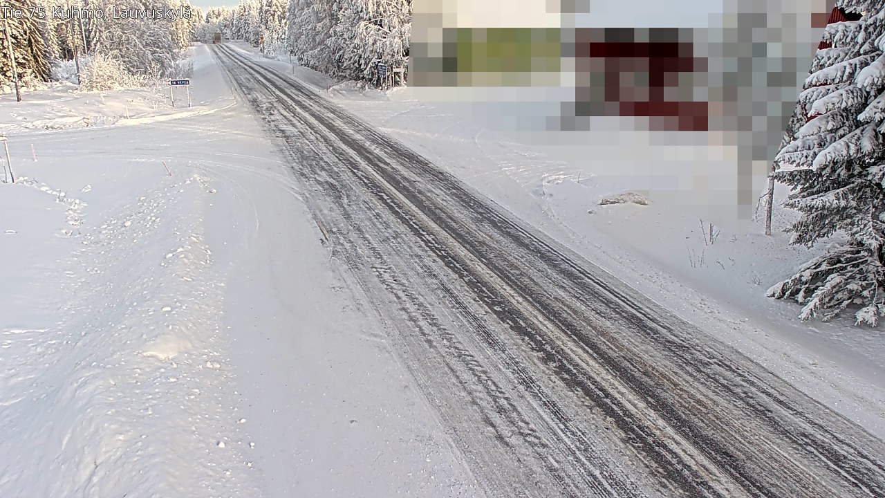 Kelikamerat Kuva Tie 75 Kuhmo, Lauvuskylä, Kuhmo, Kainuu