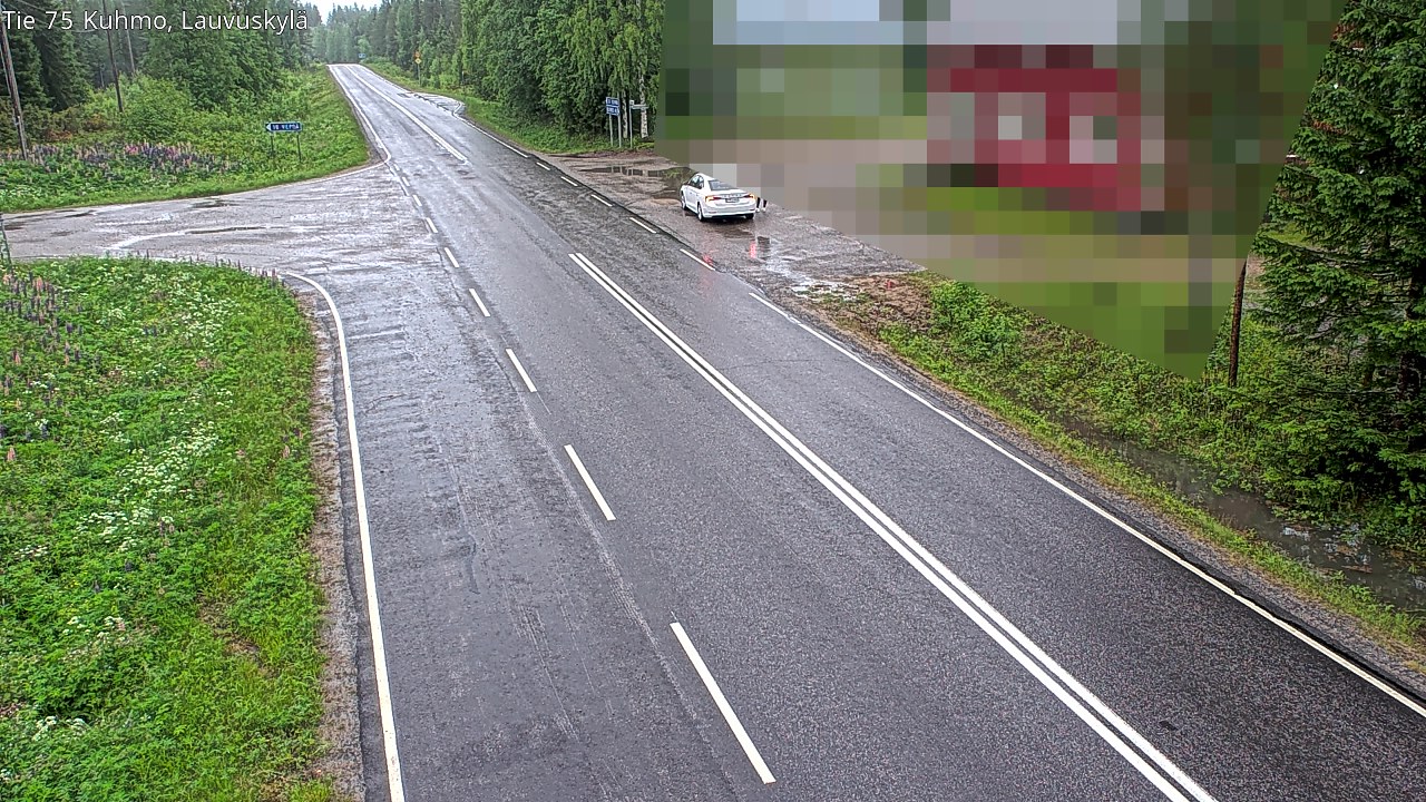 Kelikamerat Kuva Tie 75 Kuhmo, Lauvuskylä, Kuhmo, Kainuu