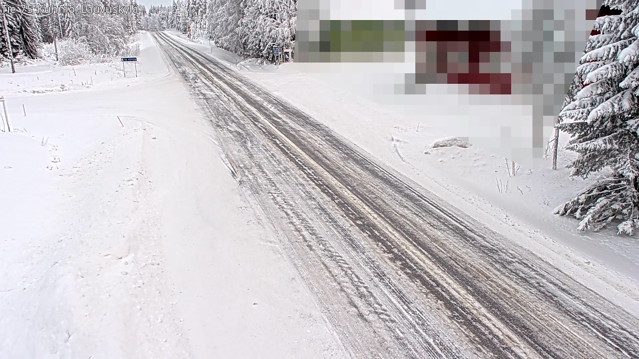 Kelikamerat Kuva Tie 75 Kuhmo, Lauvuskylä, Kuhmo, Kainuu