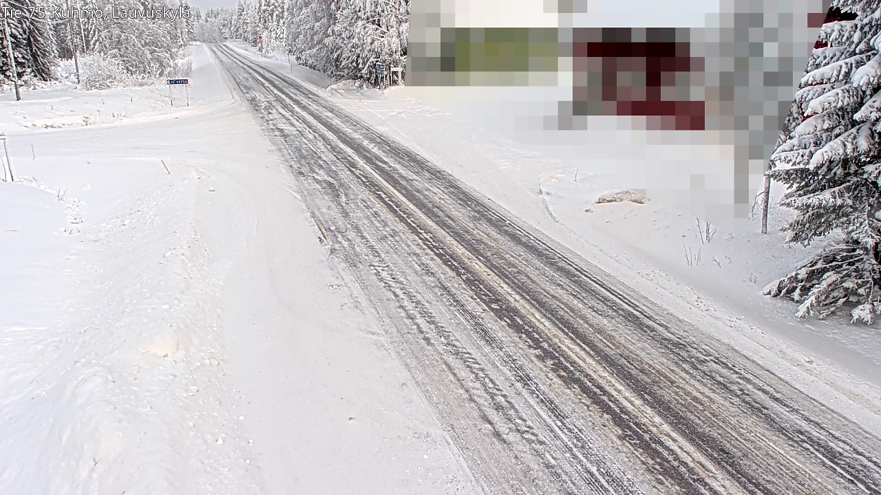 Kelikamerat Kuva Tie 75 Kuhmo, Lauvuskylä, Kuhmo, Kainuu