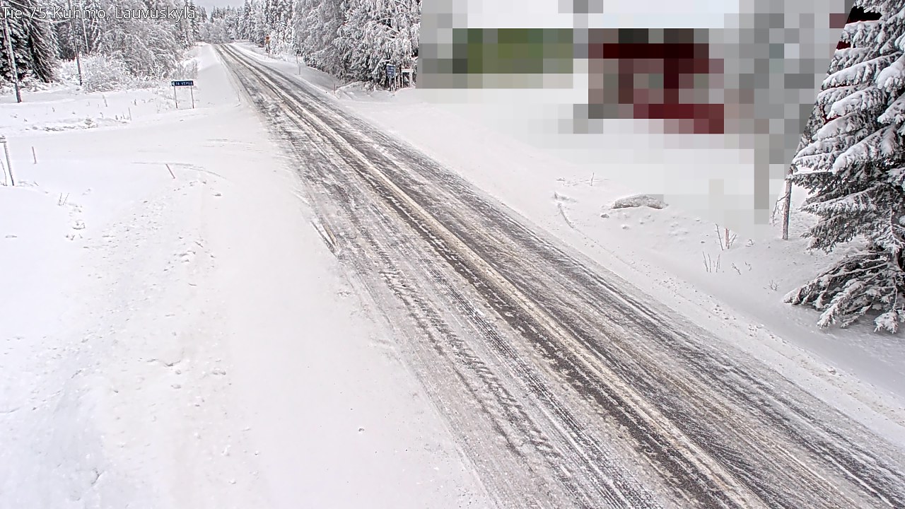 Kelikamerat Kuva Tie 75 Kuhmo, Lauvuskylä, Kuhmo, Kainuu