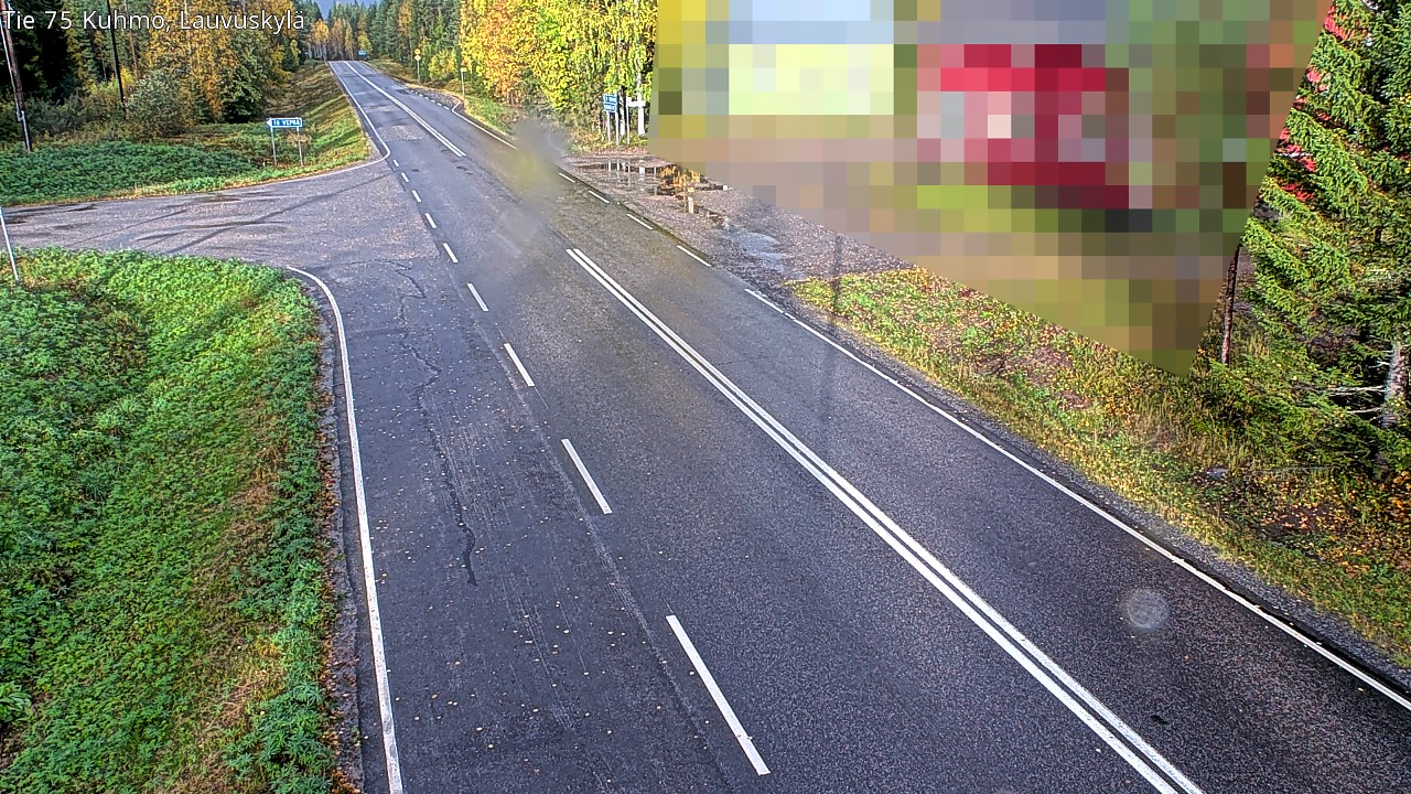 Kelikamerat Kuva Tie 75 Kuhmo, Lauvuskylä, Kuhmo, Kainuu