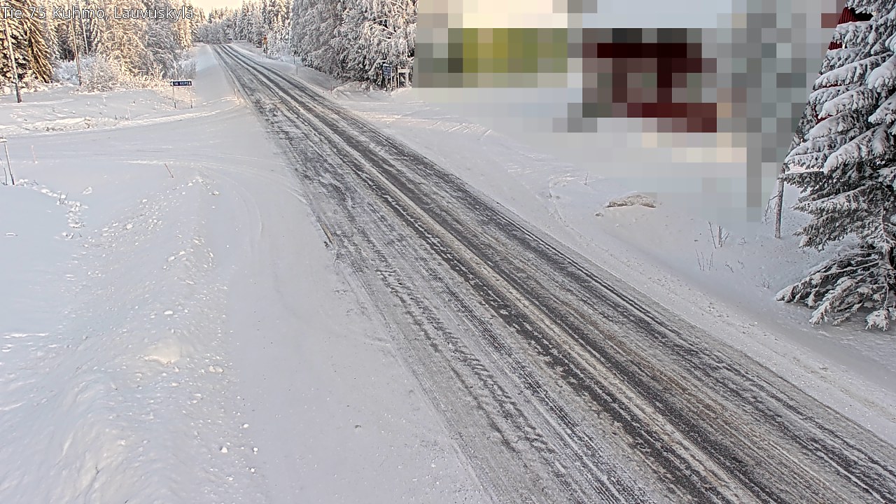 Kelikamerat Kuva Tie 75 Kuhmo, Lauvuskylä, Kuhmo, Kainuu