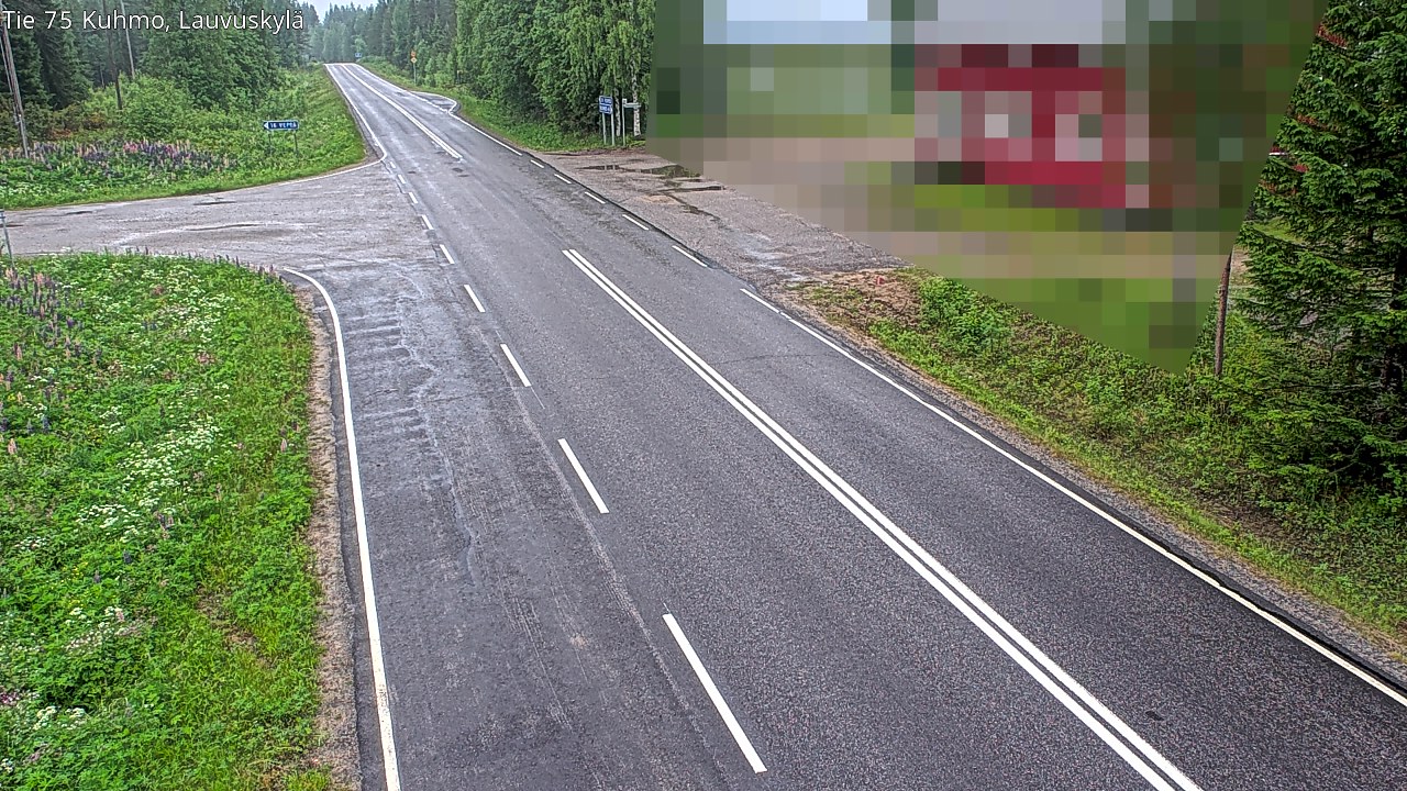 Kelikamerat Kuva Tie 75 Kuhmo, Lauvuskylä, Kuhmo, Kainuu