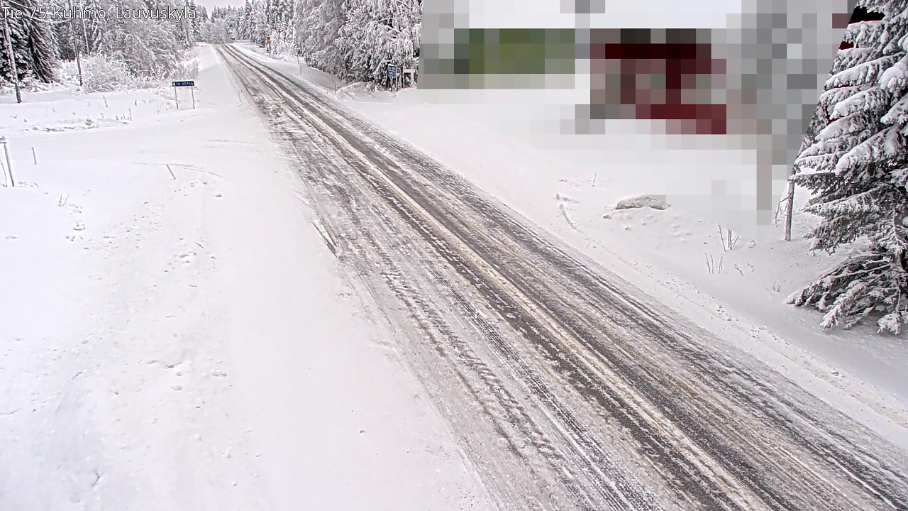 Kelikamerat Kuva Tie 75 Kuhmo, Lauvuskylä, Kuhmo, Kainuu