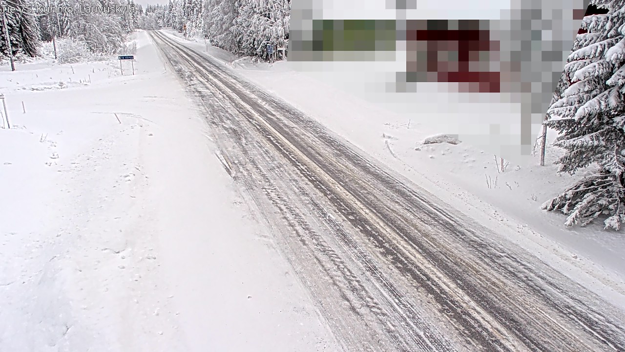 Kelikamerat Kuva Tie 75 Kuhmo, Lauvuskylä, Kuhmo, Kainuu