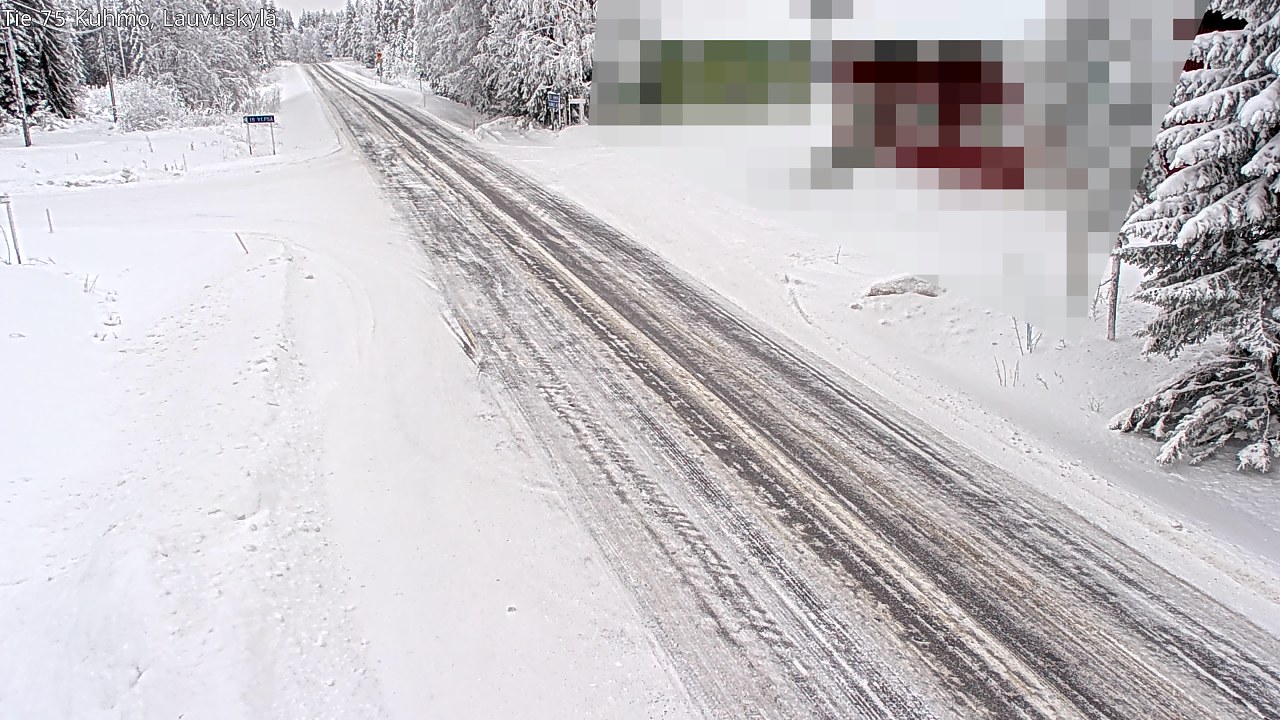 Kelikamerat Kuva Tie 75 Kuhmo, Lauvuskylä, Kuhmo, Kainuu