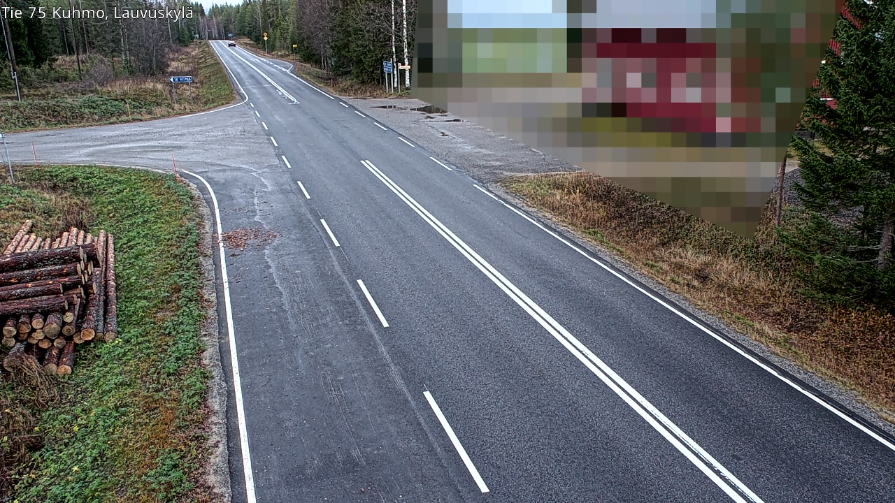 Kelikamerat Kuva Tie 75 Kuhmo, Lauvuskylä, Kuhmo, Kainuu