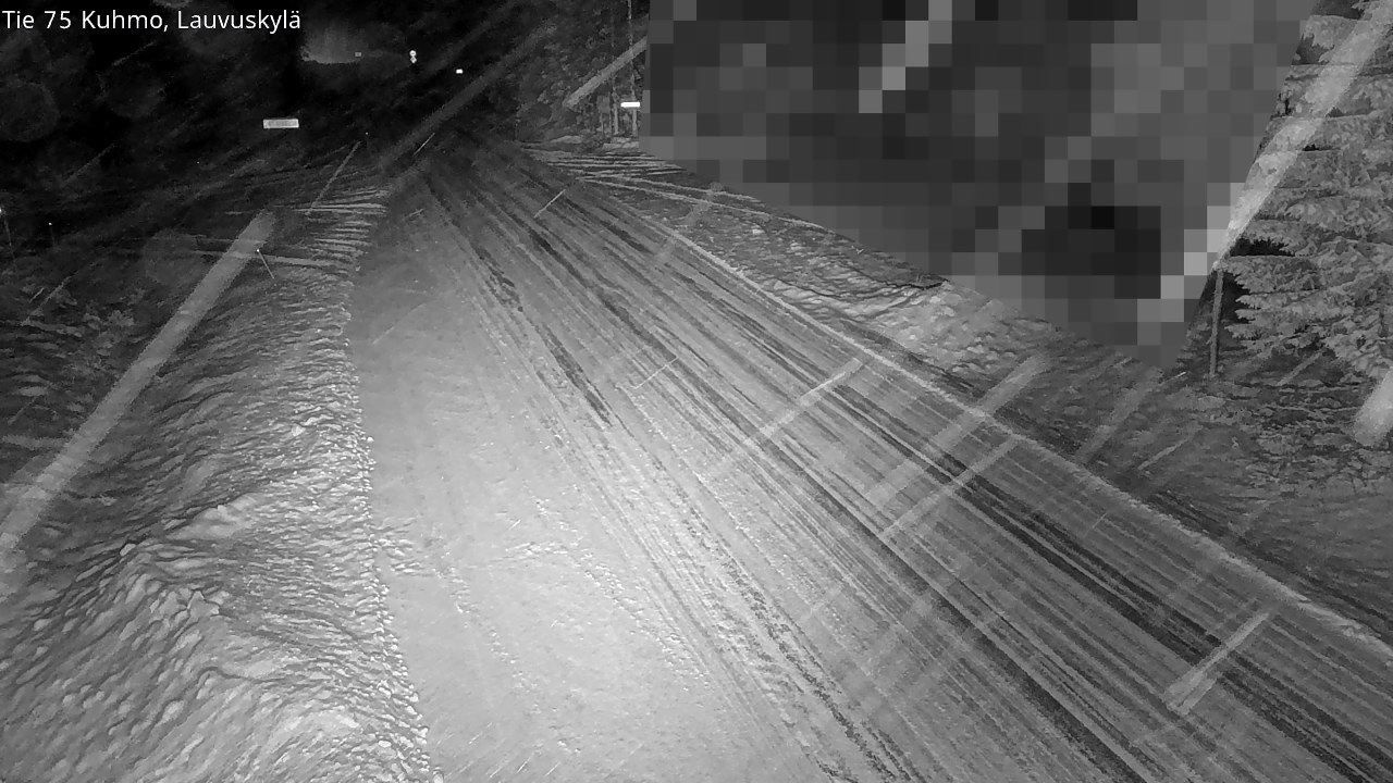 Weather Camera Image Road 75 Kuhmo, Lauvuskylä, Kuhmo, Kainuu