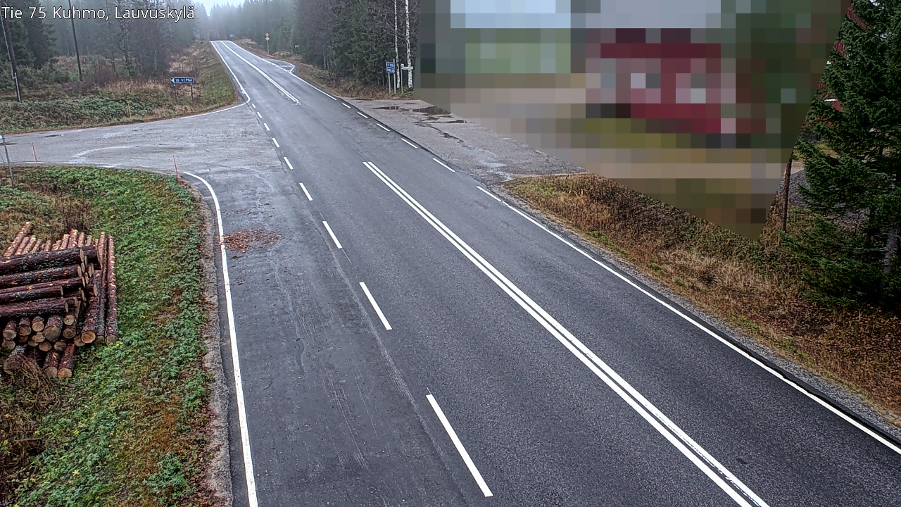 Kelikamerat Kuva Tie 75 Kuhmo, Lauvuskylä, Kuhmo, Kainuu