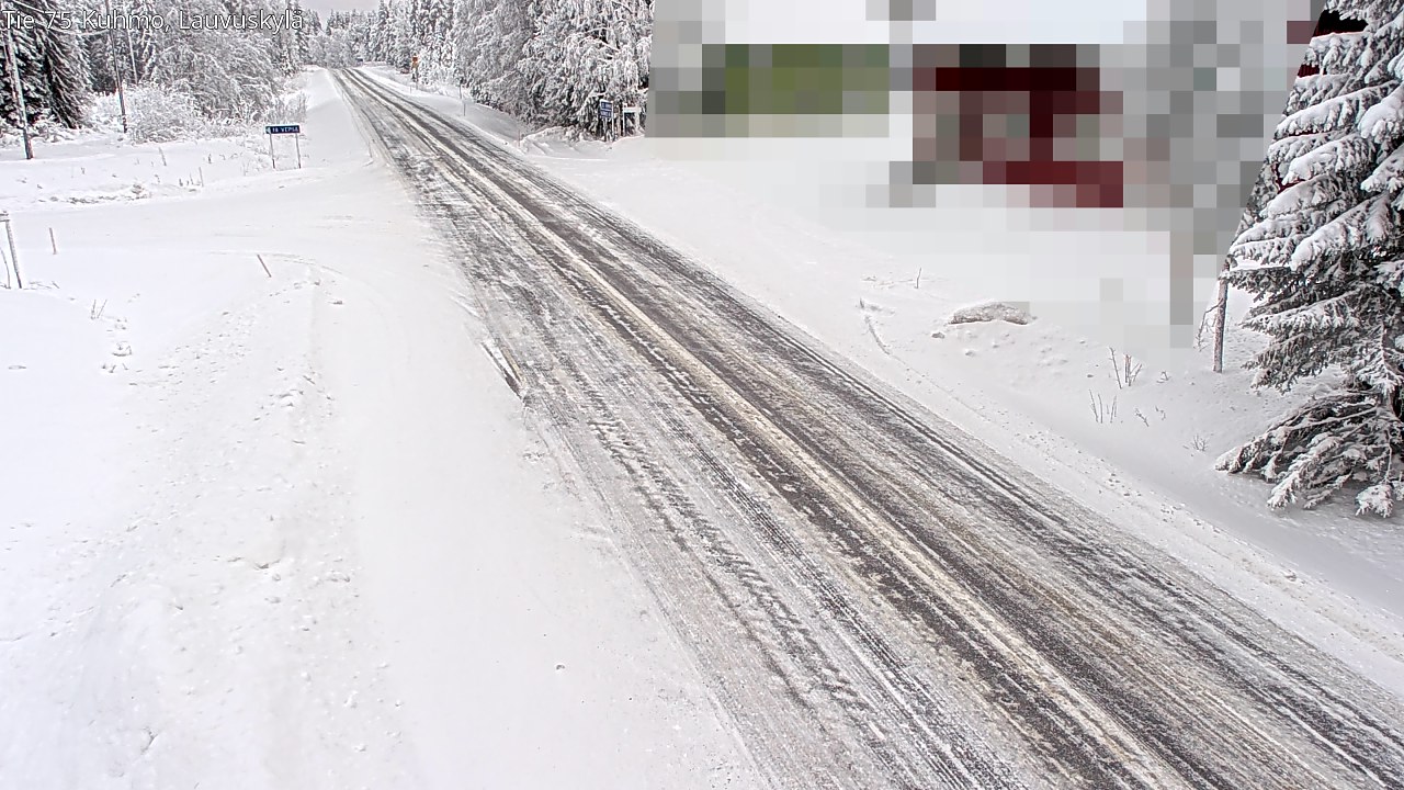 Kelikamerat Kuva Tie 75 Kuhmo, Lauvuskylä, Kuhmo, Kainuu