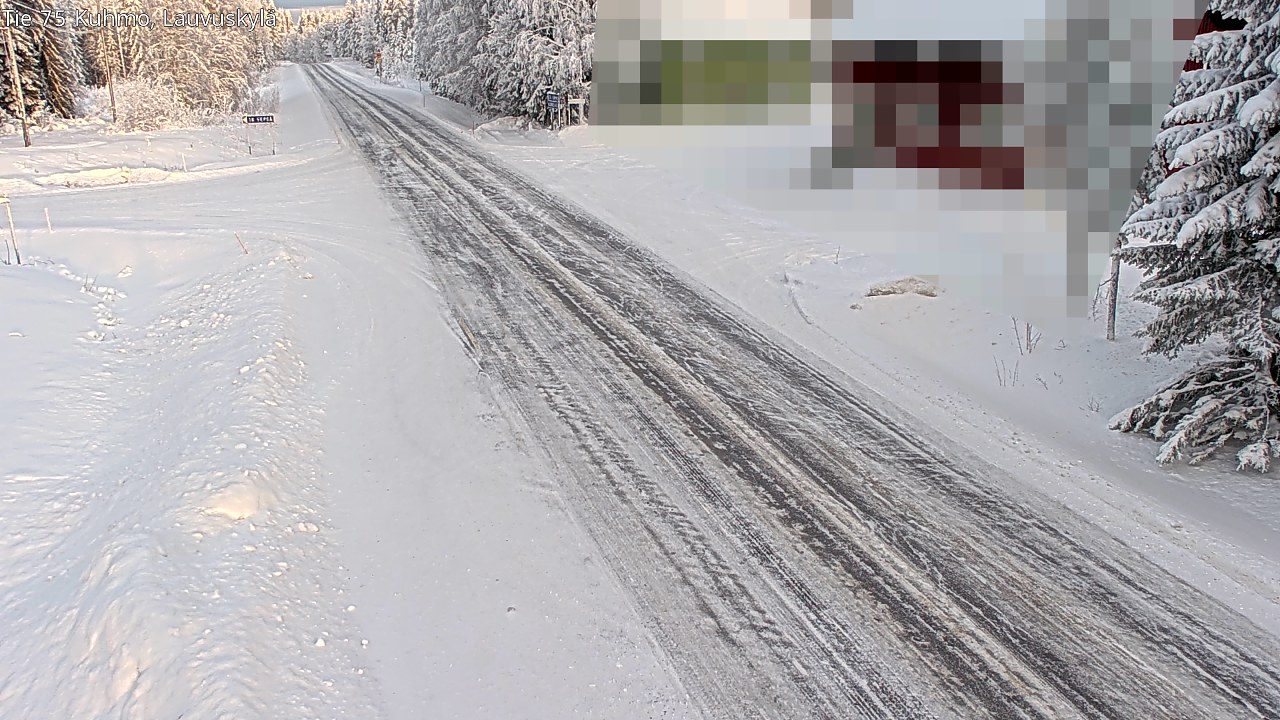 Kelikamerat Kuva Tie 75 Kuhmo, Lauvuskylä, Kuhmo, Kainuu