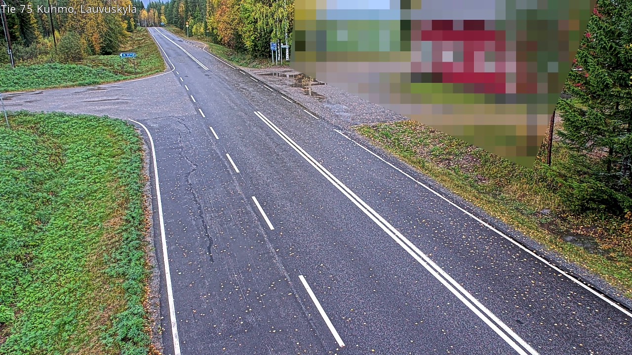 Kelikamerat Kuva Tie 75 Kuhmo, Lauvuskylä, Kuhmo, Kainuu