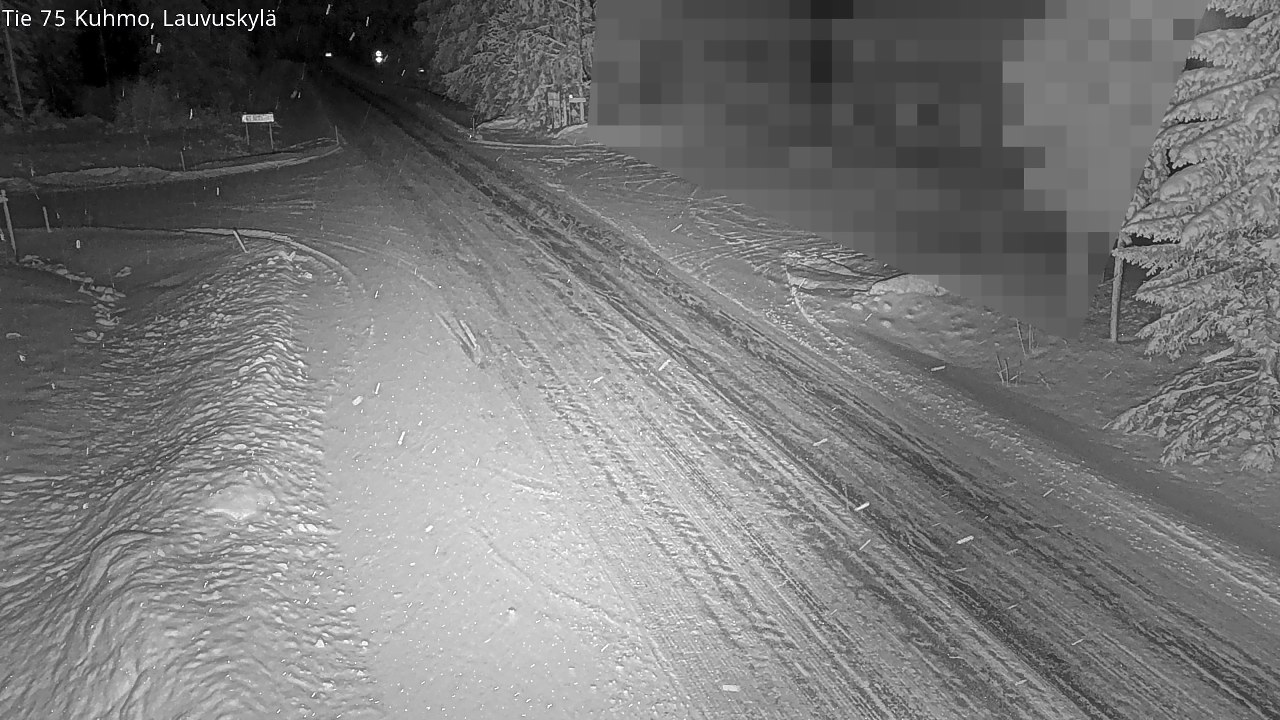 Kelikamerat Kuva Tie 75 Kuhmo, Lauvuskylä, Kuhmo, Kainuu