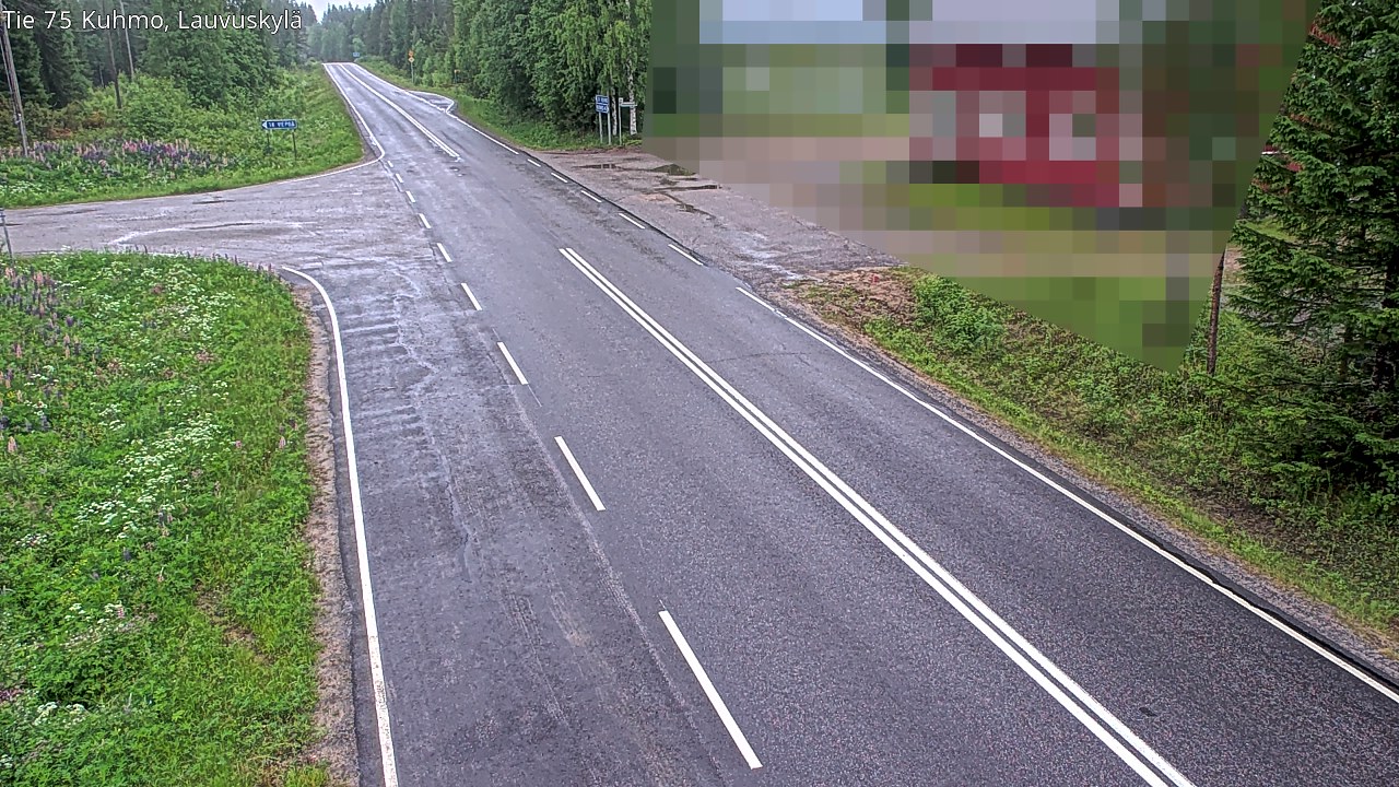 Kelikamerat Kuva Tie 75 Kuhmo, Lauvuskylä, Kuhmo, Kainuu