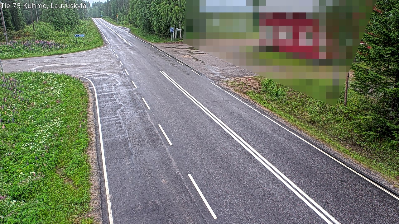 Kelikamerat Kuva Tie 75 Kuhmo, Lauvuskylä, Kuhmo, Kainuu