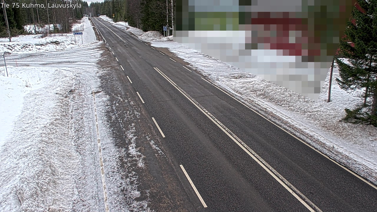 Kelikamerat Kuva Tie 75 Kuhmo, Lauvuskylä, Kuhmo, Kainuu