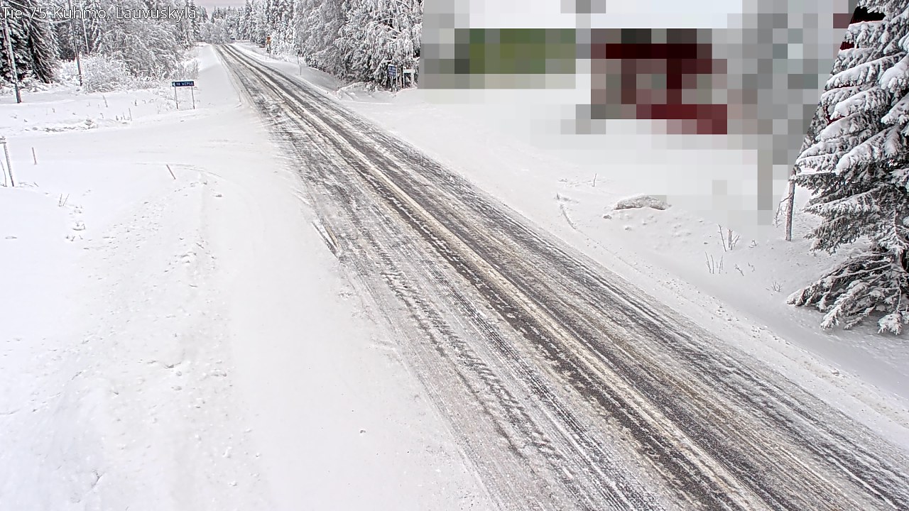 Kelikamerat Kuva Tie 75 Kuhmo, Lauvuskylä, Kuhmo, Kainuu