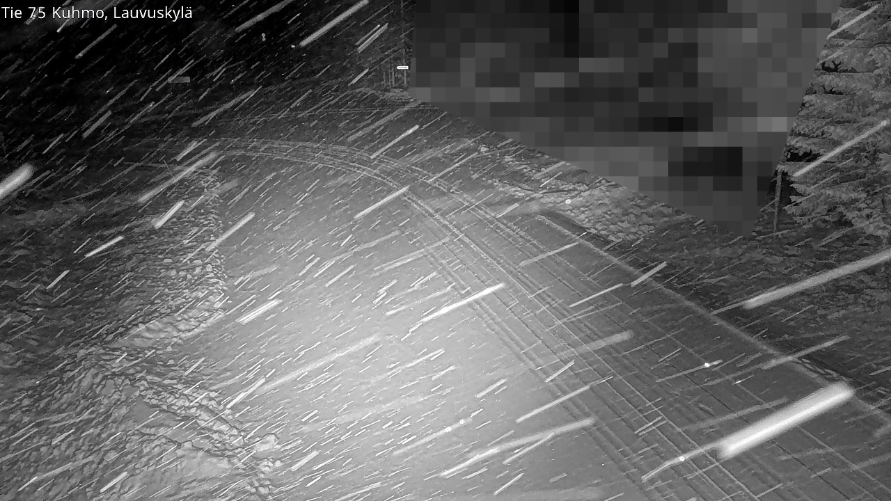 Kelikamerat Kuva Tie 75 Kuhmo, Lauvuskylä, Kuhmo, Kainuu