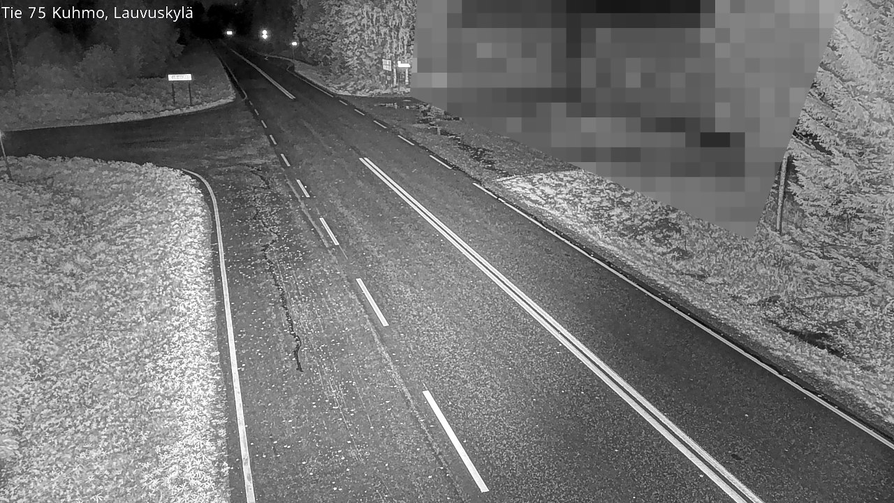 Kelikamerat Kuva Tie 75 Kuhmo, Lauvuskylä, Kuhmo, Kainuu