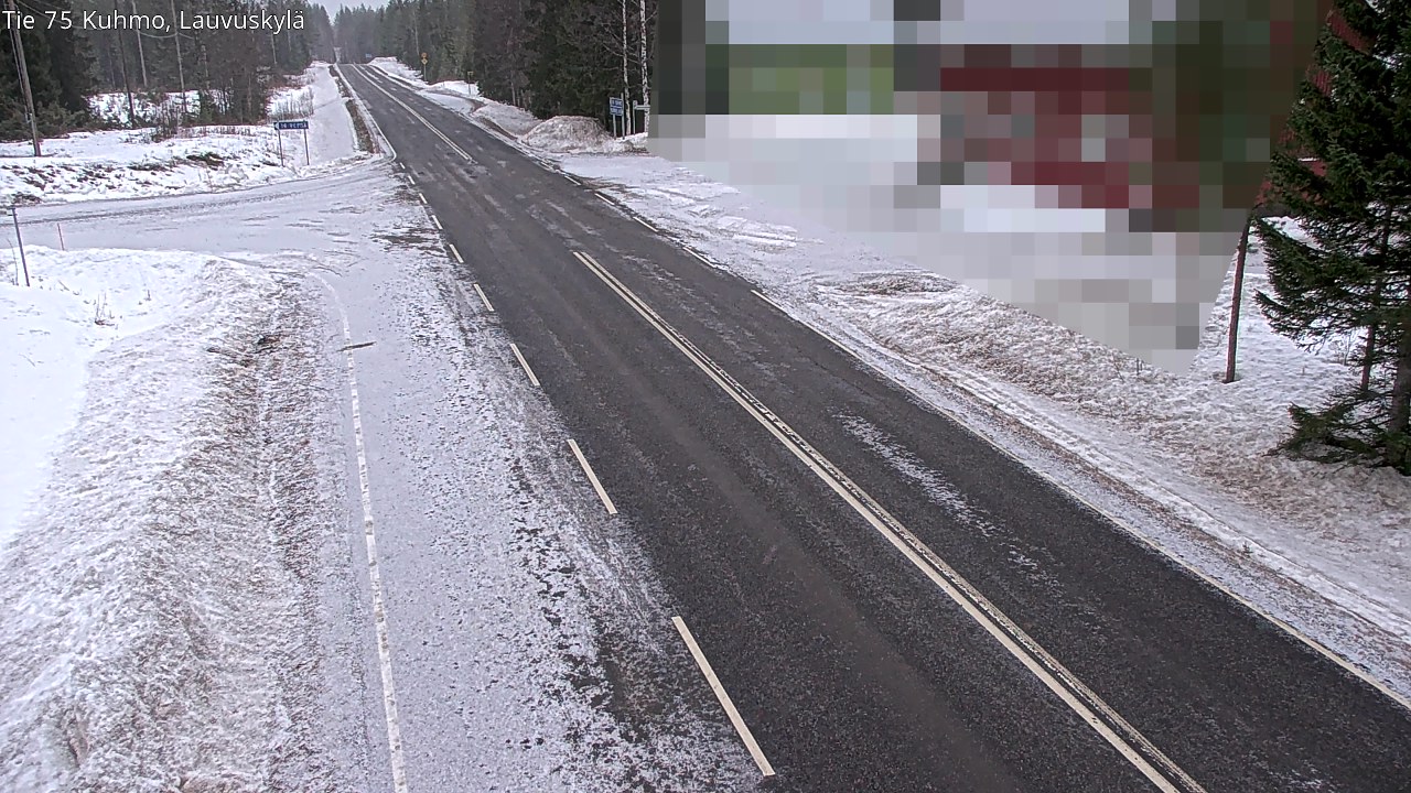 Kelikamerat Kuva Tie 75 Kuhmo, Lauvuskylä, Kuhmo, Kainuu