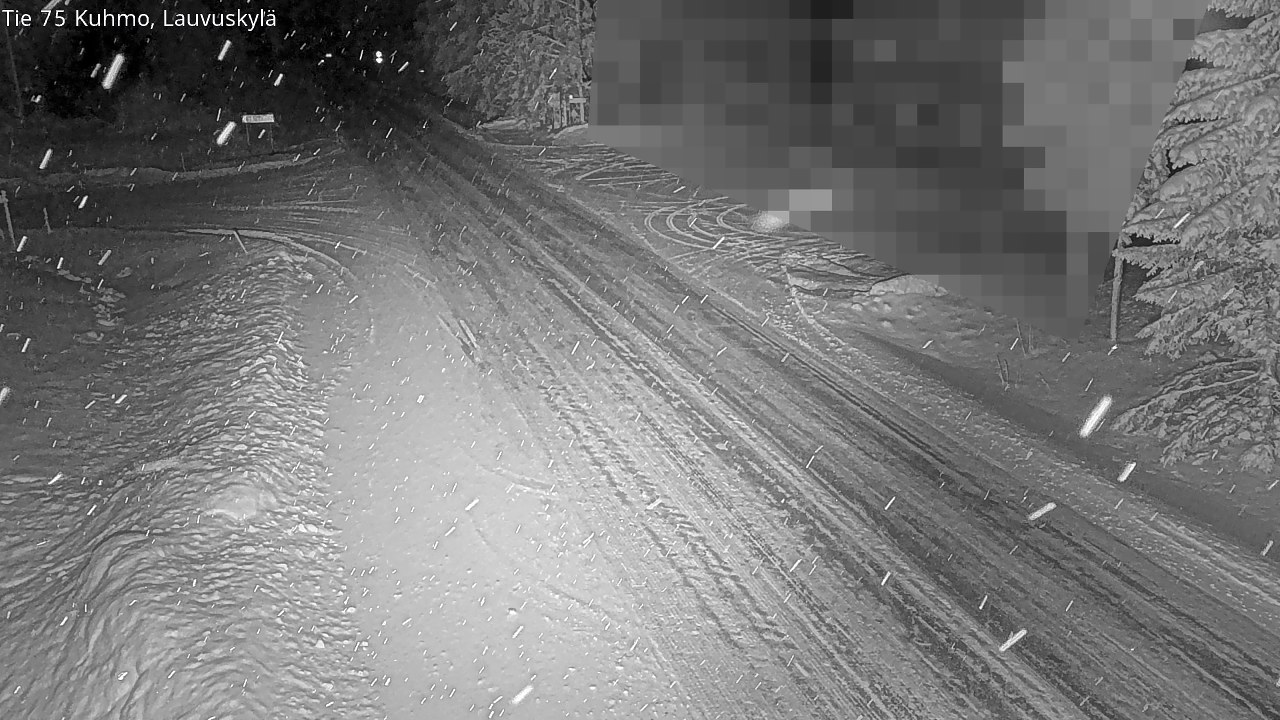 Kelikamerat Kuva Tie 75 Kuhmo, Lauvuskylä, Kuhmo, Kainuu