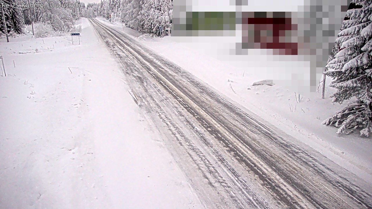 Kelikamerat Kuva Tie 75 Kuhmo, Lauvuskylä, Kuhmo, Kainuu