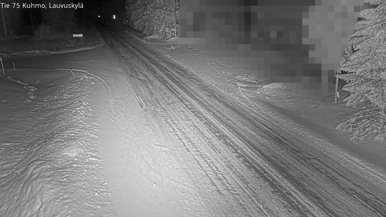 Kelikamerat Kuva Tie 75 Kuhmo, Lauvuskylä, Kuhmo, Kainuu