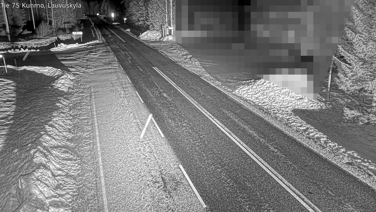 Kelikamerat Kuva Tie 75 Kuhmo, Lauvuskylä, Kuhmo, Kainuu