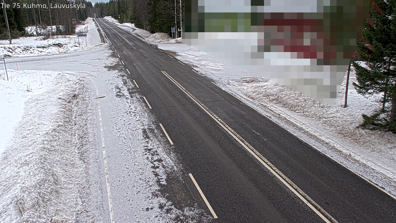 Kelikamerat Kuva Tie 75 Kuhmo, Lauvuskylä, Kuhmo, Kainuu