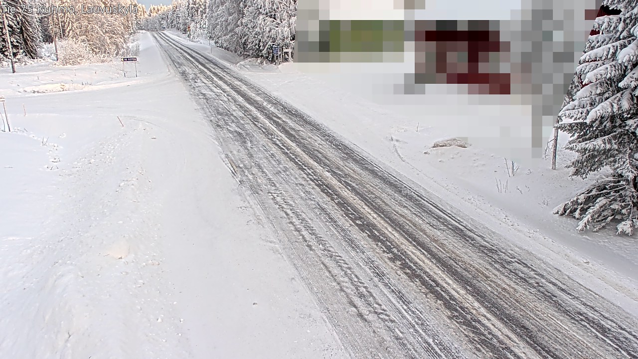 Kelikamerat Kuva Tie 75 Kuhmo, Lauvuskylä, Kuhmo, Kainuu