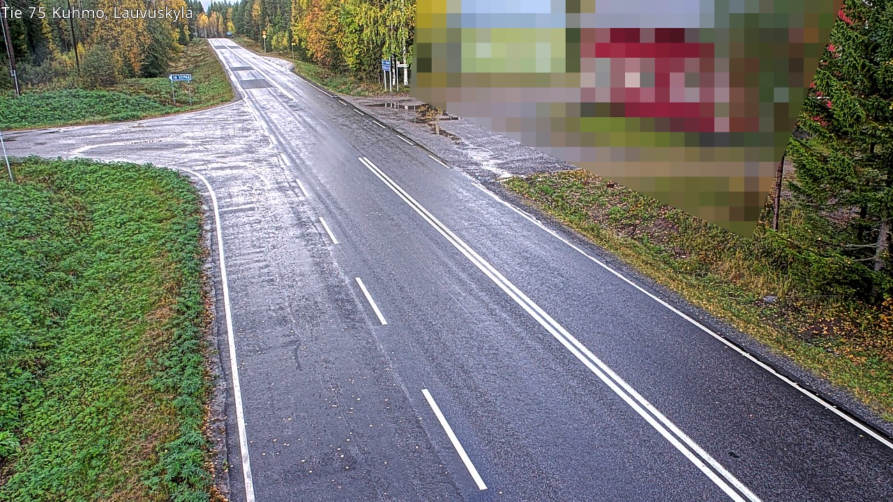 Kelikamerat Kuva Tie 75 Kuhmo, Lauvuskylä, Kuhmo, Kainuu