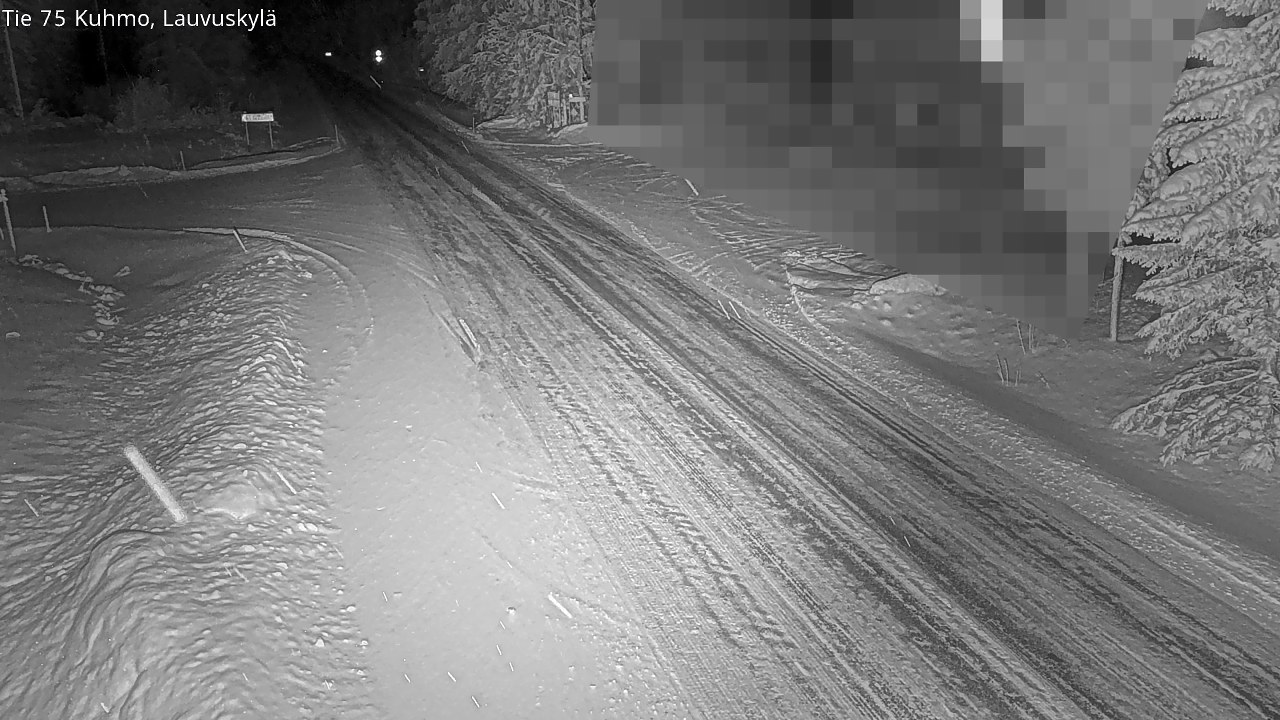 Kelikamerat Kuva Tie 75 Kuhmo, Lauvuskylä, Kuhmo, Kainuu