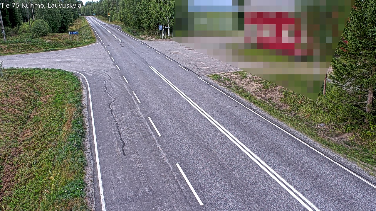 Kelikamerat Kuva Tie 75 Kuhmo, Lauvuskylä, Kuhmo, Kainuu