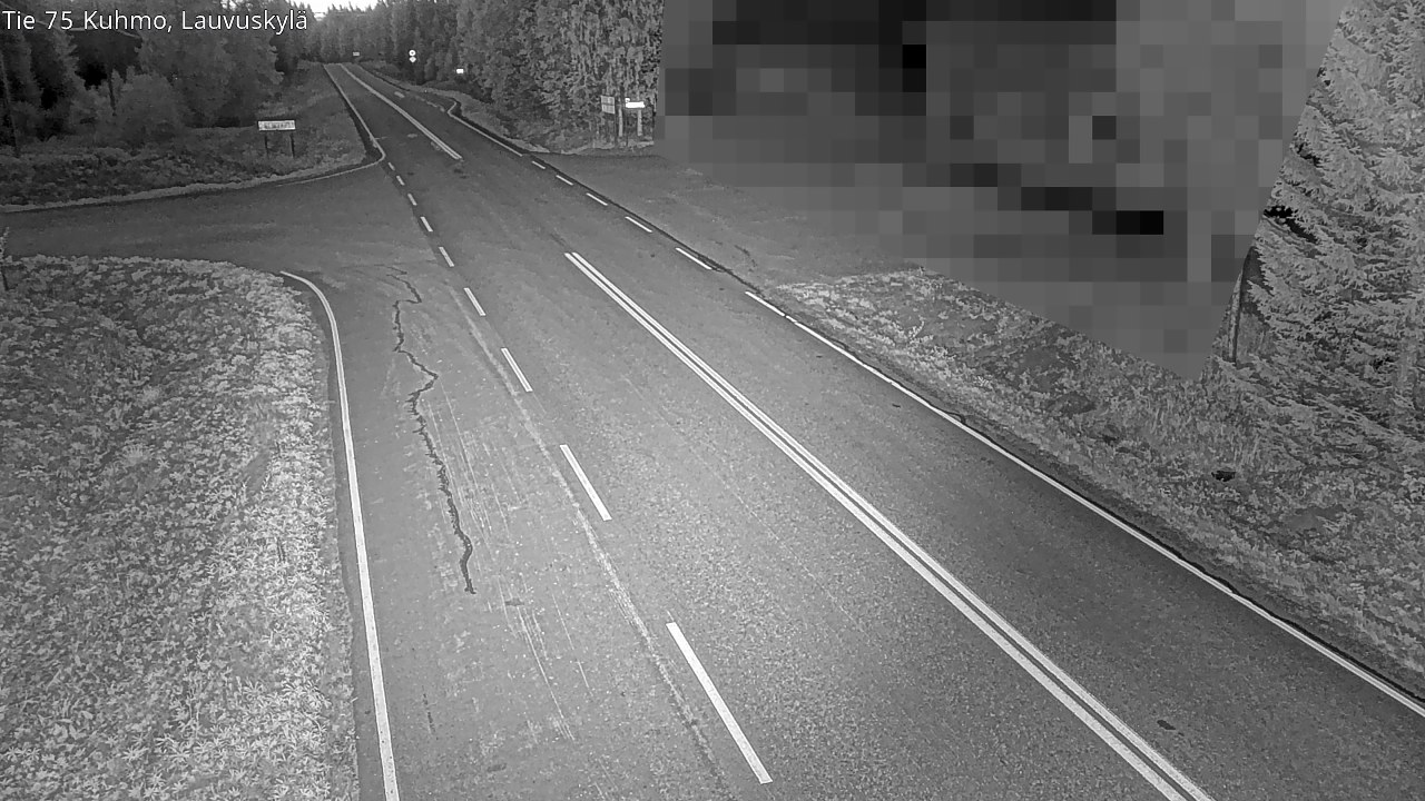 Kelikamerat Kuva Tie 75 Kuhmo, Lauvuskylä, Kuhmo, Kainuu