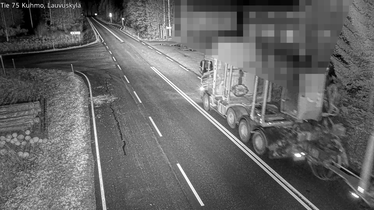 Kelikamerat Kuva Tie 75 Kuhmo, Lauvuskylä, Kuhmo, Kainuu