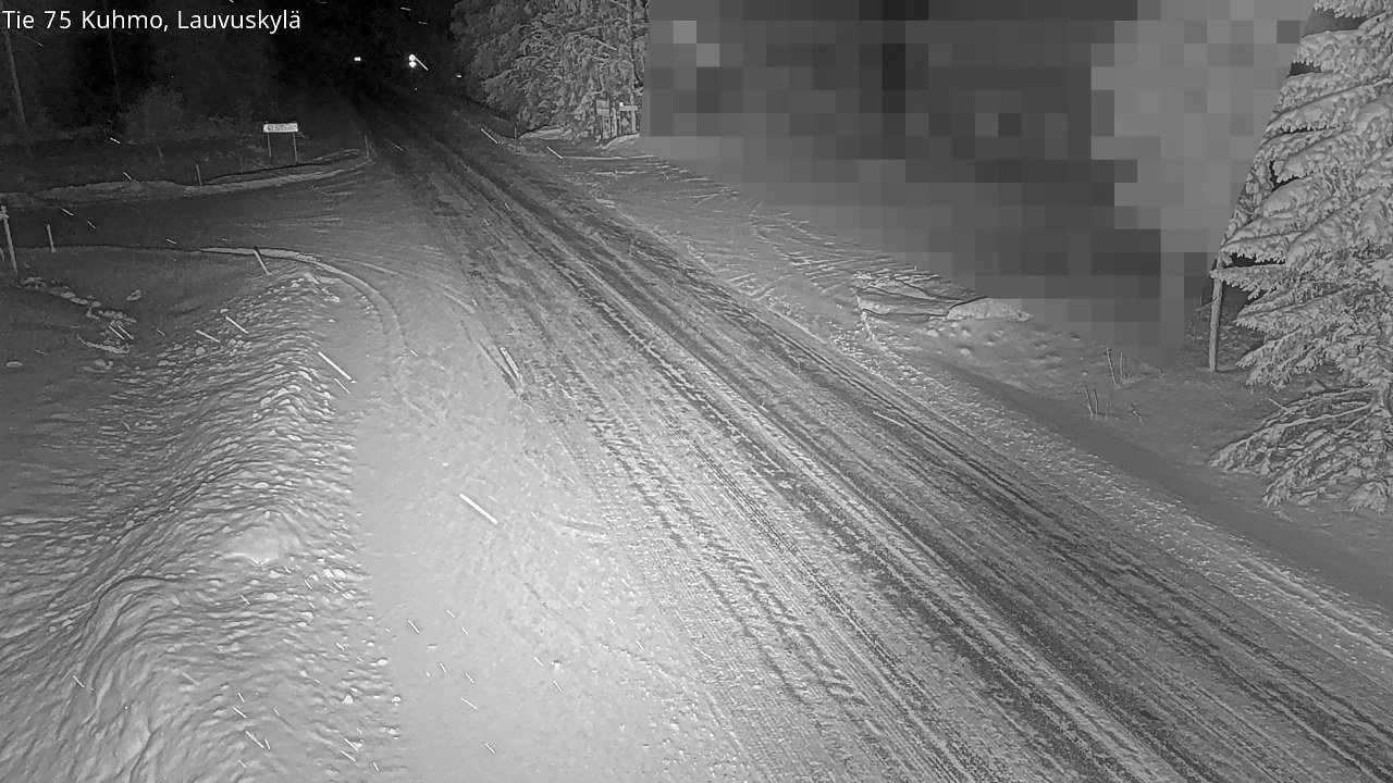 Kelikamerat Kuva Tie 75 Kuhmo, Lauvuskylä, Kuhmo, Kainuu