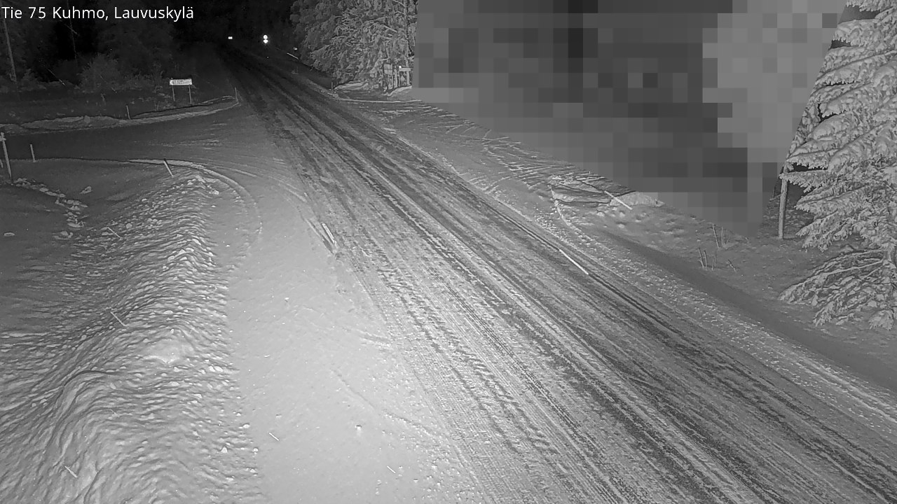 Kelikamerat Kuva Tie 75 Kuhmo, Lauvuskylä, Kuhmo, Kainuu