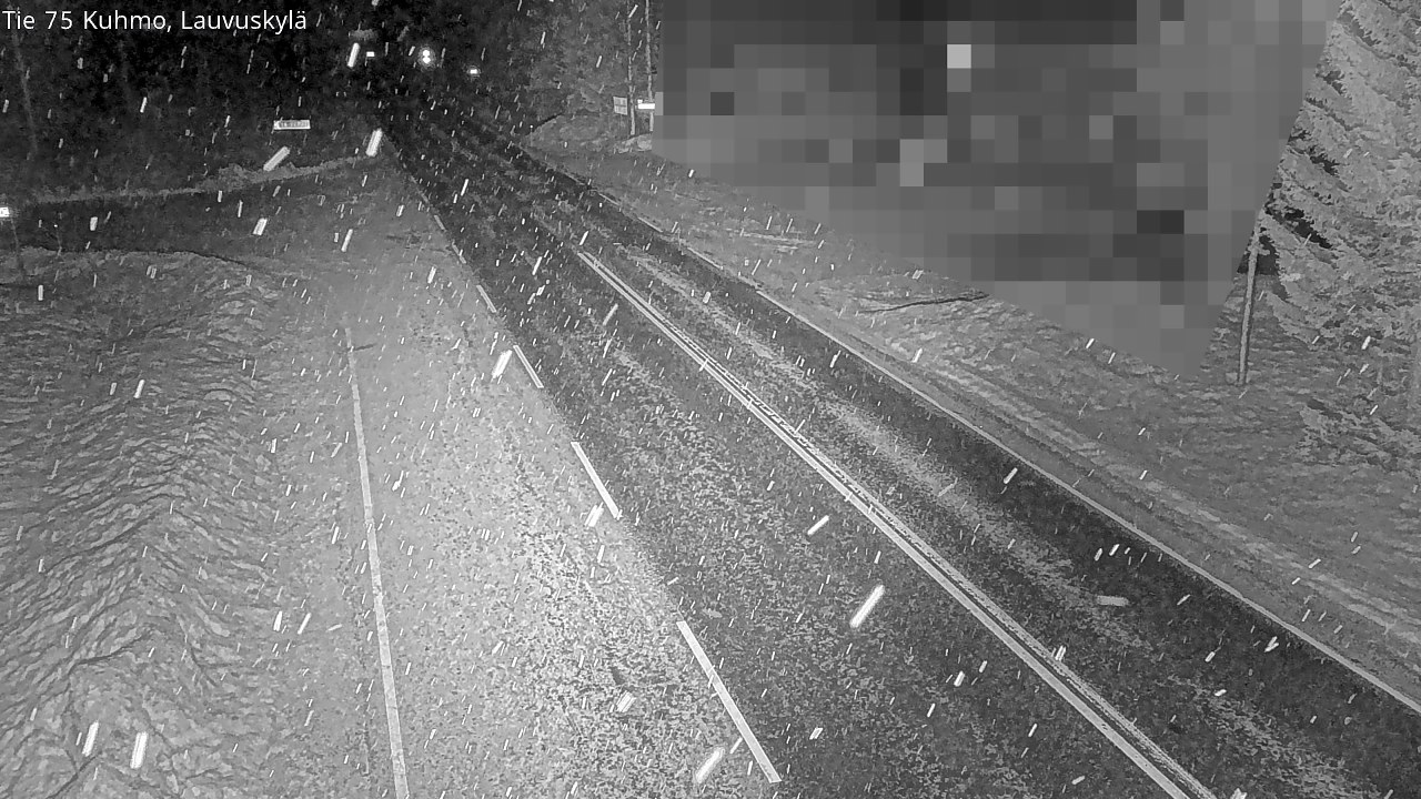 Kelikamerat Kuva Tie 75 Kuhmo, Lauvuskylä, Kuhmo, Kainuu