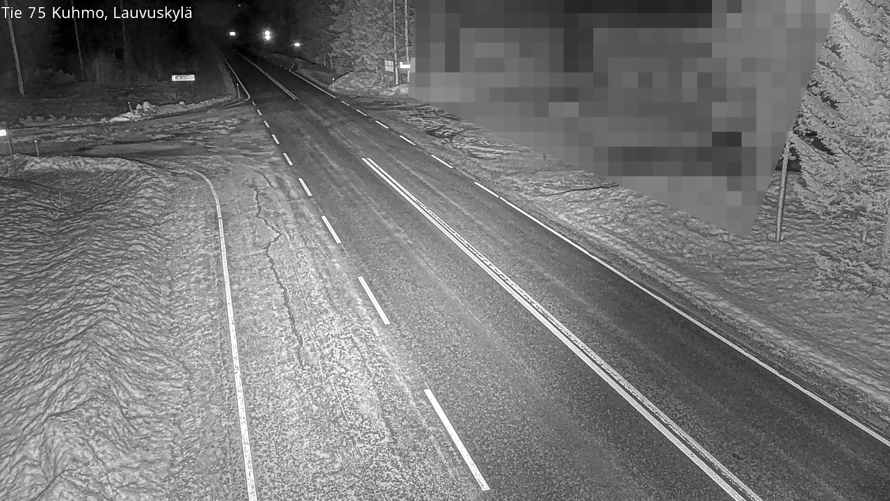 Kelikamerat Kuva Tie 75 Kuhmo, Lauvuskylä, Kuhmo, Kainuu