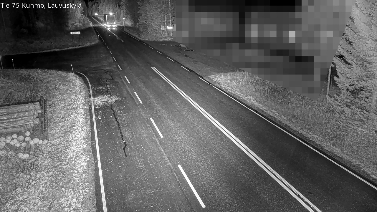 Kelikamerat Kuva Tie 75 Kuhmo, Lauvuskylä, Kuhmo, Kainuu