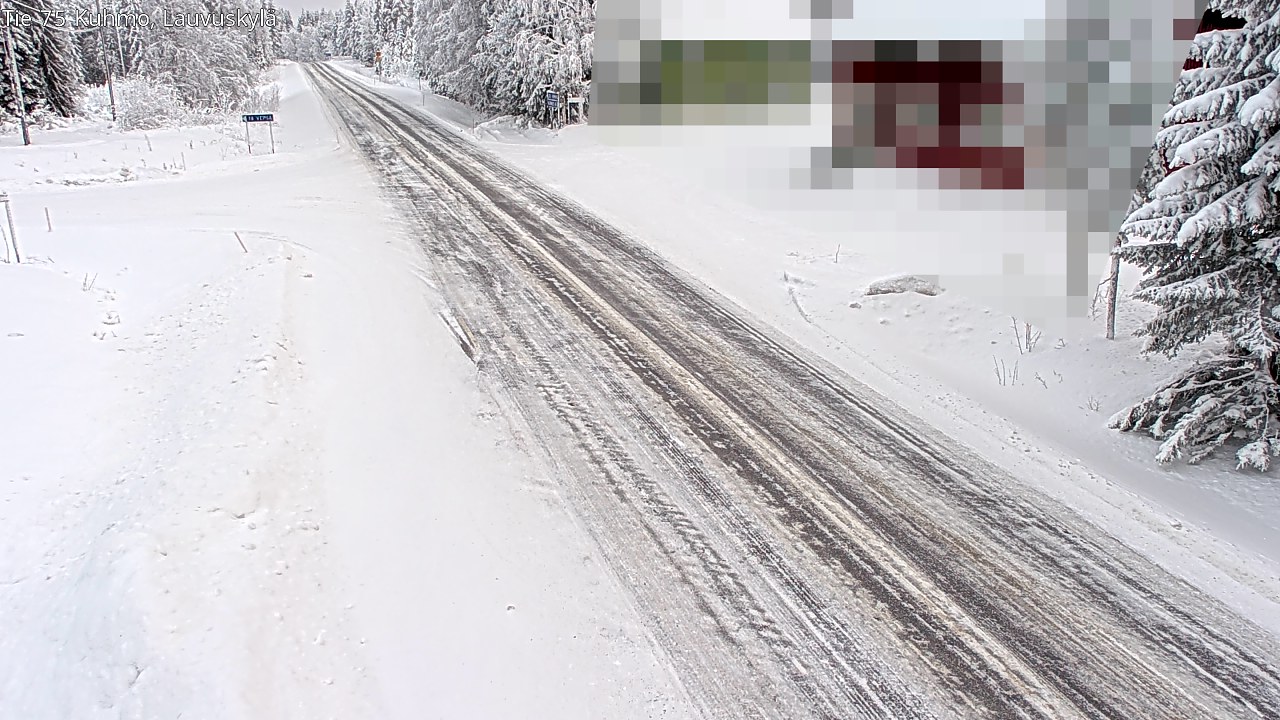 Kelikamerat Kuva Tie 75 Kuhmo, Lauvuskylä, Kuhmo, Kainuu