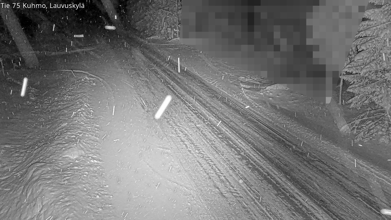 Kelikamerat Kuva Tie 75 Kuhmo, Lauvuskylä, Kuhmo, Kainuu