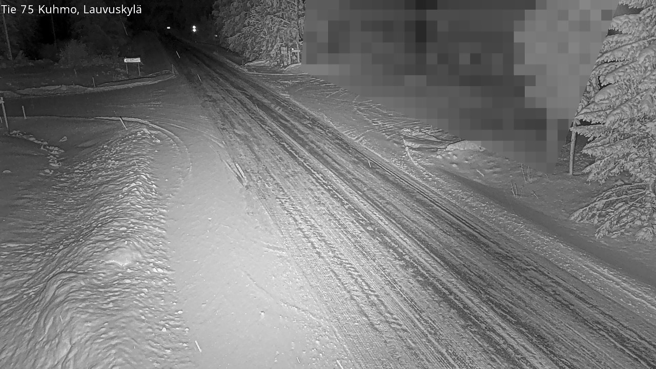 Kelikamerat Kuva Tie 75 Kuhmo, Lauvuskylä, Kuhmo, Kainuu