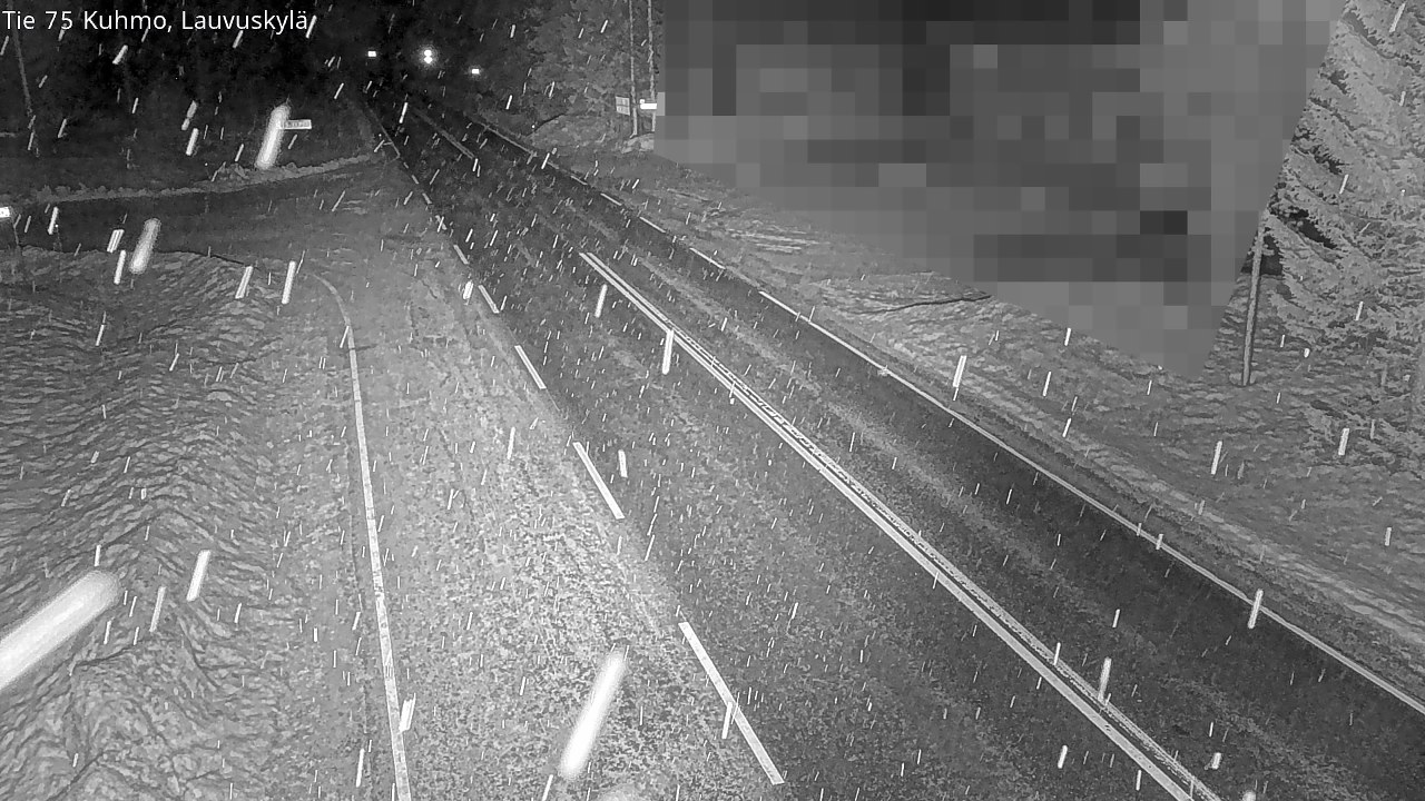 Kelikamerat Kuva Tie 75 Kuhmo, Lauvuskylä, Kuhmo, Kainuu