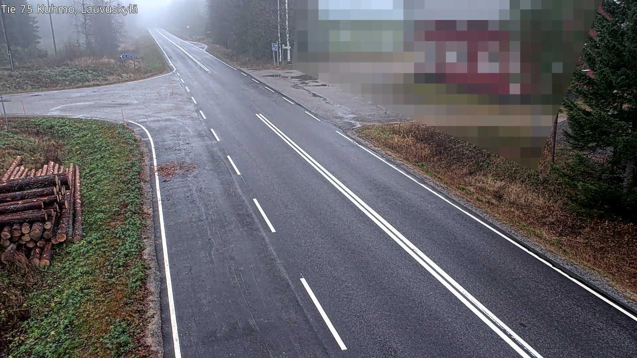 Kelikamerat Kuva Tie 75 Kuhmo, Lauvuskylä, Kuhmo, Kainuu